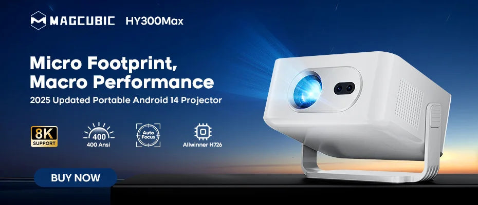 HY300 Pro 4K Projektor