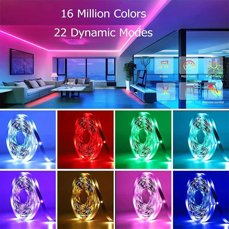 LED Lichterkette 10m 20m 30m