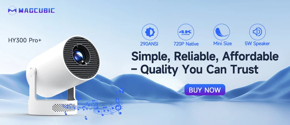 HY300 Pro 4K Projektor