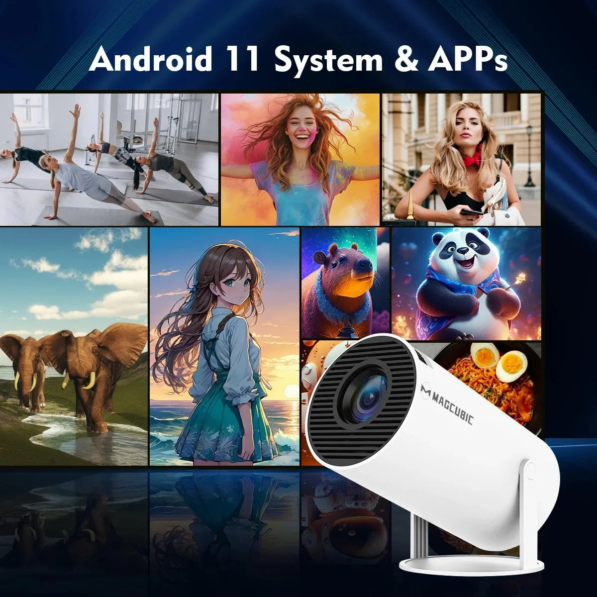 HY300 Pro 4K Projektor