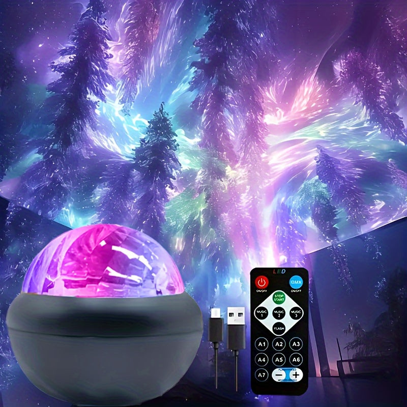 360° Magisches Kugel-Projektionslicht