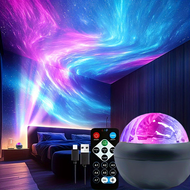 360° Magisches Kugel-Projektionslicht